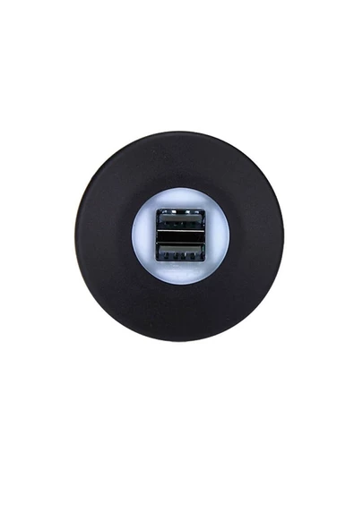 YEO  Çift Usb Işıklı Araç Şarj Soketi 12-24v 4.2a ürün görseli 1