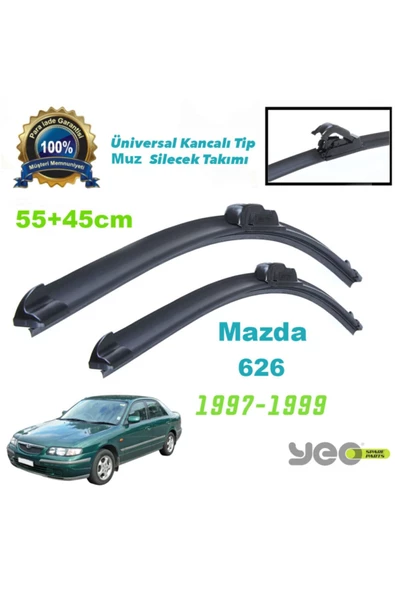 YEO  Mazda 626 Sedan Aeroflex Muz Silecek Takımı ürün görseli 1