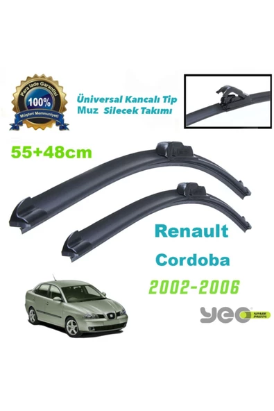 YEO  Seat Ibiza Aeroflex Muz Silecek Takımı ürün görseli 1