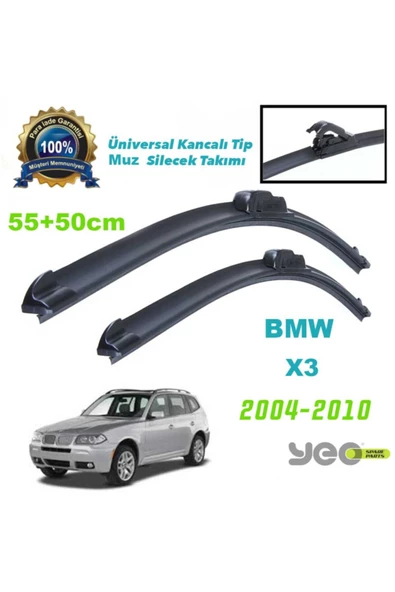 YEO  Bmw X3 Aeroflex Muz Silecek Takımı ürün görseli 1