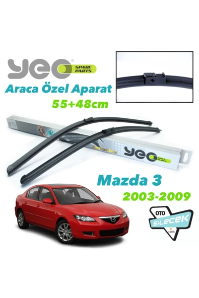YEO  Mazda 3 Silecek Takımı 2003-2009 ürün görseli 1