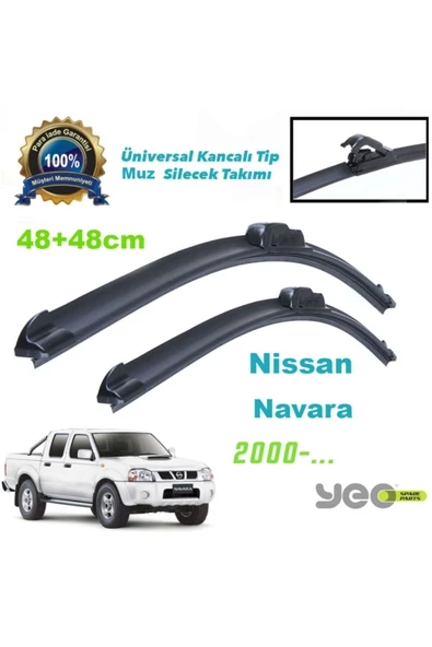 ARRAY  Nissan Navara Yeo Aeroflex Muz Silecek Takımı ürün görseli 1