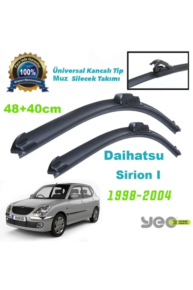 YEO  Daihatsu Sirion I Aeroflex Muz Silecek Takımı ürün görseli 1