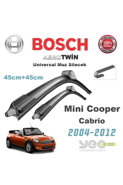Bosch  Mini Cabrio Aerotwin Muz Silecek Takımı 2004-2012 ürün görseli 1