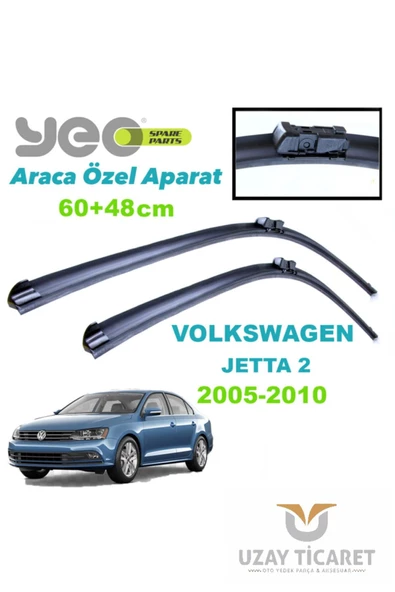 YEO  Vw Jetta 2 (1k2) Ön Silecek Takımı 2005-2010 ürün görseli 1