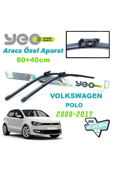 YEO  Vw Polo Silecek Takımı 2009-2017 ürün görseli 1
