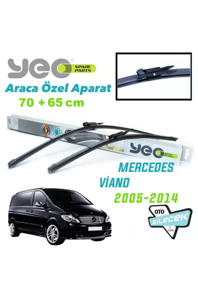 YEO  Mercedes Viano Silecek Takımı 2005-2010 ürün görseli 1