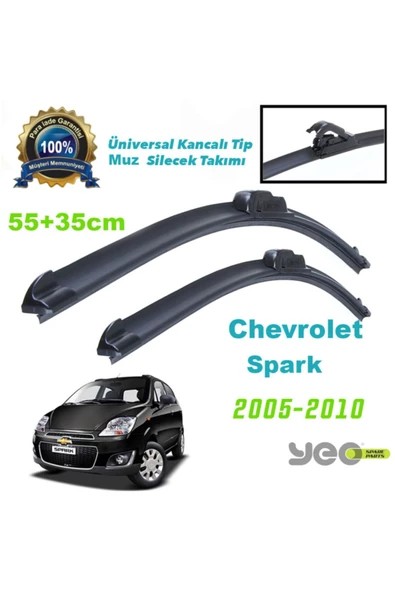 YEO  Chevrolet Spark Aeroflex Muz Silecek Takımı ürün görseli 1