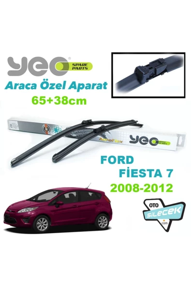 YEO  Ford Fiesta 7 Silecek Takımı 2008-2012 ürün görseli 1