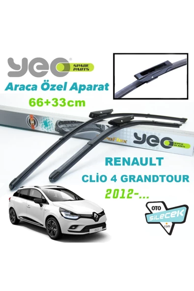 YEO  Renault Clio 4 Grandtour Silecek Takımı 2012-... ürün görseli 1