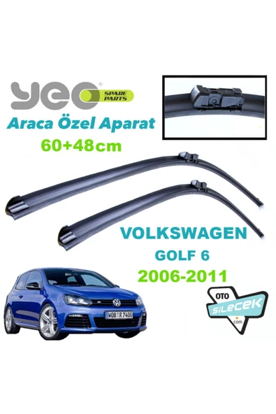 YEO  Vw Golf 6 Silecek Takımı 2008-2011 ürün görseli 1
