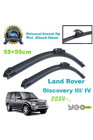 YEO  Land Rover Discovery Iıı / Iv Aeroflex Muz Silecek Takımı ürün görseli 1