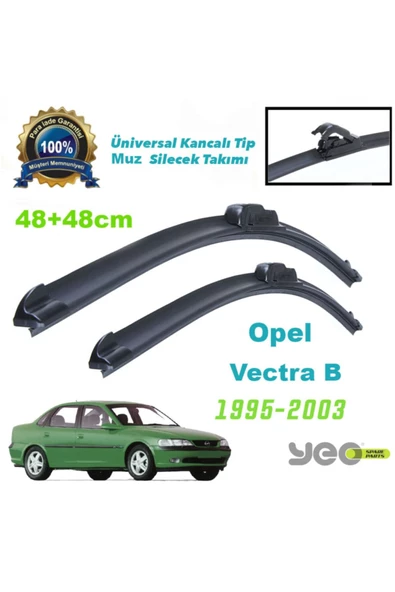YEO  Opel Vectra B Aeroflex Muz Silecek Takımı ürün görseli 1