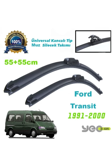 YEO  Ford Transit Aeroflex Muz Silecek Takımı ürün görseli 1