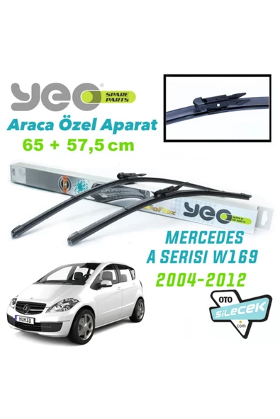YEO  Mercedes A Serisi (w169) Silecek Takımı 2004-2012 ürün görseli 1