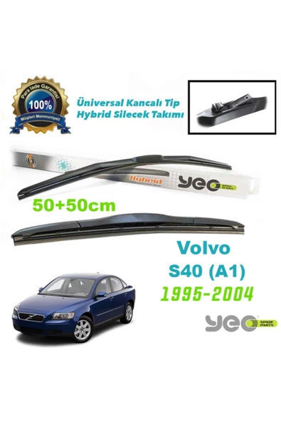 YEO  Volvo S40 I (a1) Hybrid Silecek Takımı 1995-2004 ürün görseli 1