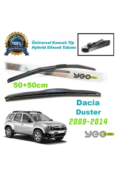 YEO  Dacia Duster Hybrid Silecek Takımı 2009-2014 ürün görseli 1