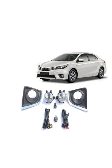 Dlaa  Toyota Corolla Sis Farı Seti 2013-2016 Uyumlu ürün görseli 1