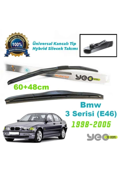 YEO  Bmw 3 Serisi (e46) 2000-2006 Hybrid Silecek Takımı ürün görseli 1