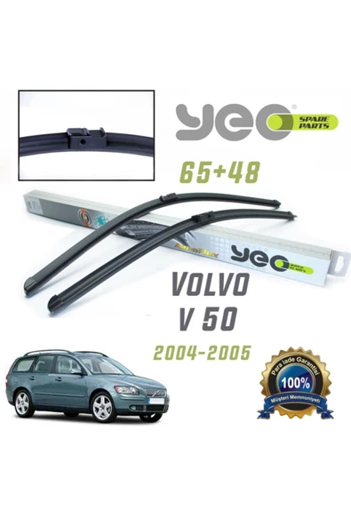 YEO  Volvo V50 Silecek Takımı 2004-2005 ürün görseli 1