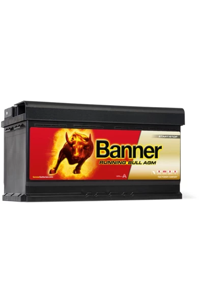 Banner  AGM 59501 95Ah 12V Start-Stop AGM Kurşun Asit Akü ürün görseli 1