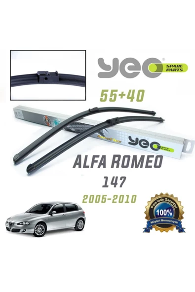 YEO  Alfa Romeo 147 Ön Silecek Takımı 2005-2010 ürün görseli 1