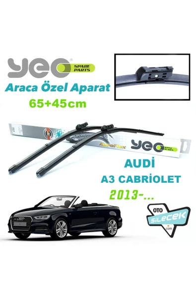 YEO  Audi A3 Cabriolet Silecek Takımı 2013-... ürün görseli 1
