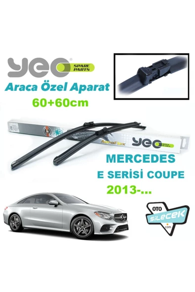 YEO  Mercedes E Seri Coupe / Cabrio Silecek Takımı Aeroflex 2013-.. ürün görseli 1