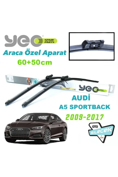 YEO  Audi A5 Sportback Silecek Takımı 2009-2017 ürün görseli 1