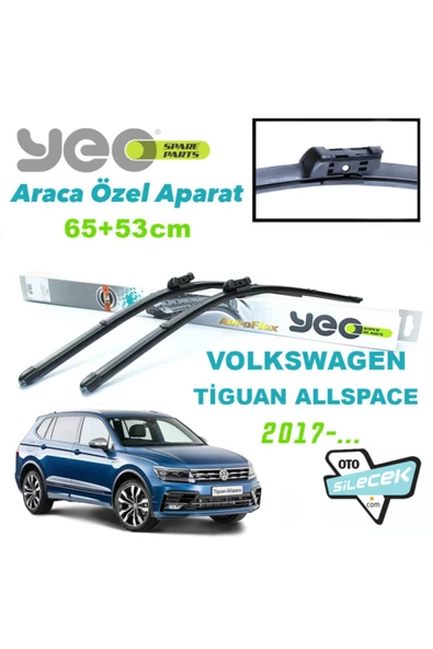 YEO  Vw Tiguan Allspace Silecek Takımı 2017-... ürün görseli 1