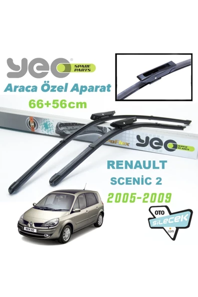 YEO  Renault Scenic 2 Silecek Takımı 2005-2009 ürün görseli 1