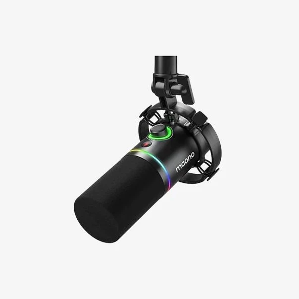 Maono PD200X USB/XLR Podcast Mikrofon (Siyah) ürün görseli 1