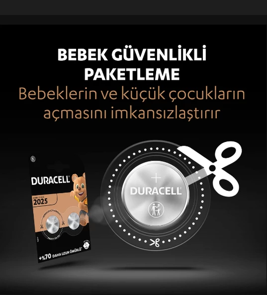DURACELL LITHIUM 2025 2BL TR 2022AW 5017623 - Resim 4