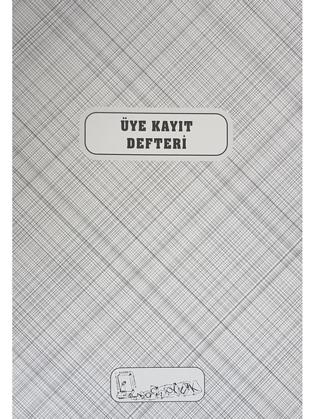 KOCAOLUK ÜYE KAYIT DEFTERİ ürün görseli 1