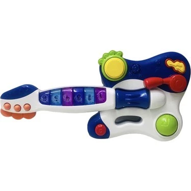 38 cm Müzikli Işıklı Baby Eğlenceli  Gitar 8311 ürün görseli 1