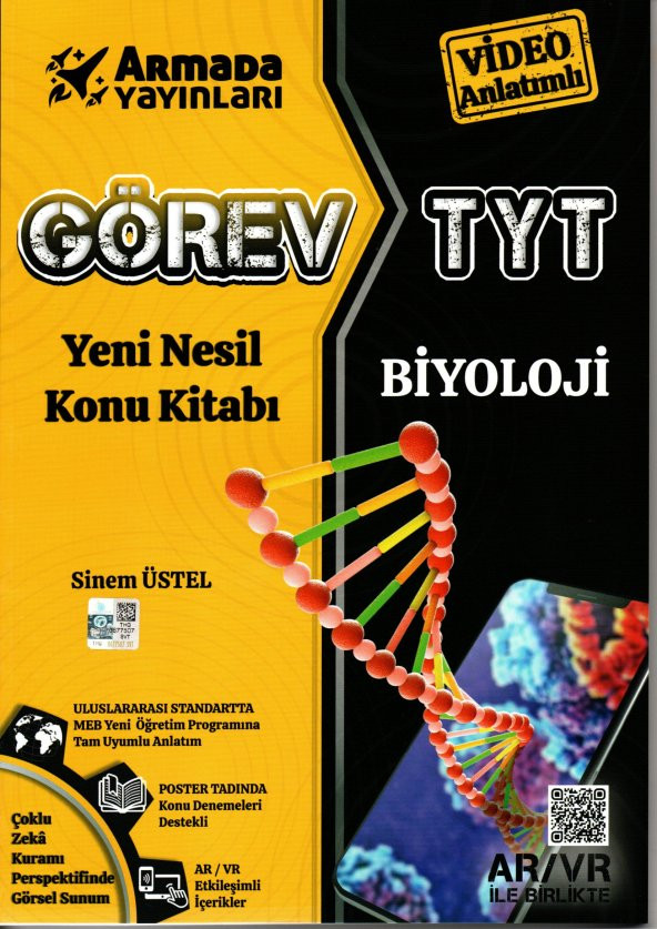 Armada Görev Yks Tyt Biyoloji Konu Kitabı Yeni Nesil ürün görseli 1