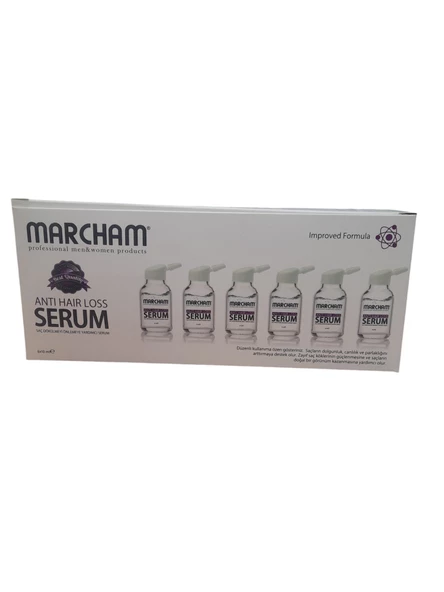 MARCHAM SAÇ DÖKÜLMESİNE KARŞI AMPUL 6X10ML. ürün görseli 1