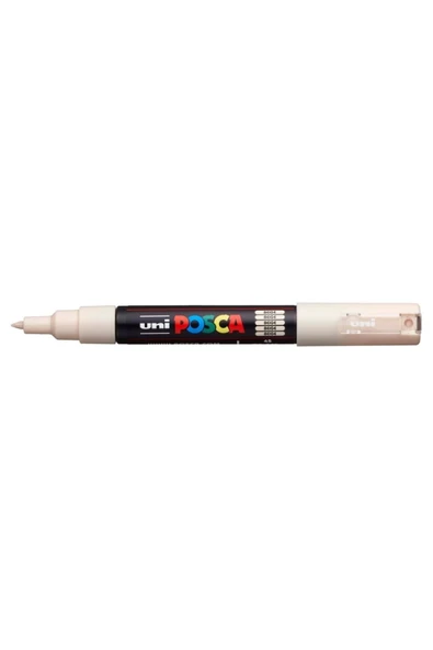 UNİ POSCA SU BAZLI POSTER MARKER 0.7 BEJ ürün görseli 1