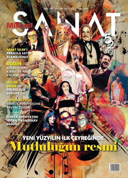 Milliyet Sanat Dergi 789.Sayı Ocak 2025 ürün görseli 1
