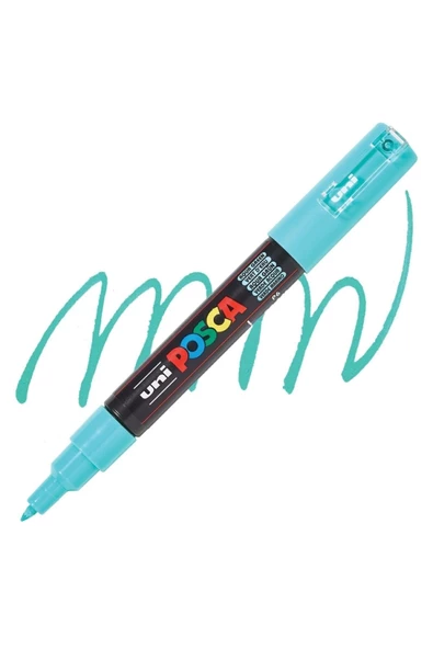 Uni Posca Su Bazlı Poster Marker Pc-1m 0.7 Su Yeşili ürün görseli 1