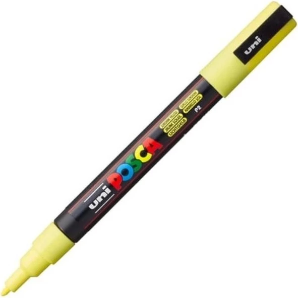 Uni Posca Su Bazlı Poster Marker 0.9-1.3 Güneş Sarısı ürün görseli 1