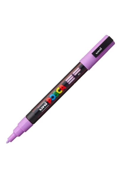 UNİ POSCA SU BAZLI POSTER MARKER 0.9-1.3 LAVANTA ürün görseli 1
