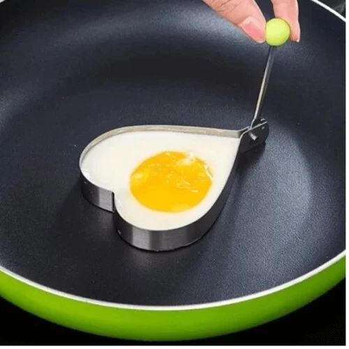 Metal Kalp Omlet Krep Kalıbı ürün görseli 1