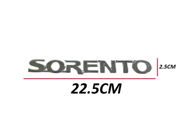 YAZI SORENTO 03-09 ARKA (SORENTO YAZISI) ürün görseli 1
