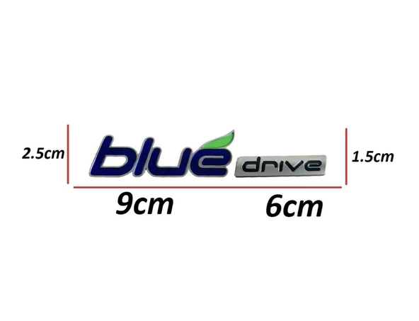 YAZI ACCENT BLUE 12-18 ARKA (BLUE DRİVE YAZISI) ürün görseli 1