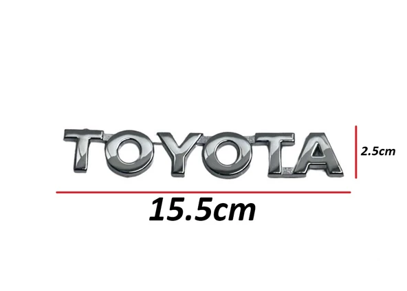 YAZI HILUX REVO 15-24 ARKA (TOYOTA YAZISI) ürün görseli 1