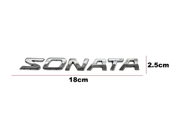 YAZI SONATA 06-10 ARKA (SONATA YAZISI) ürün görseli 1