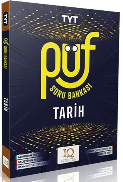 IQ Yayınları YKS TYT Tarih Püf Soru Bankası IQ Yayınları ürün görseli 1