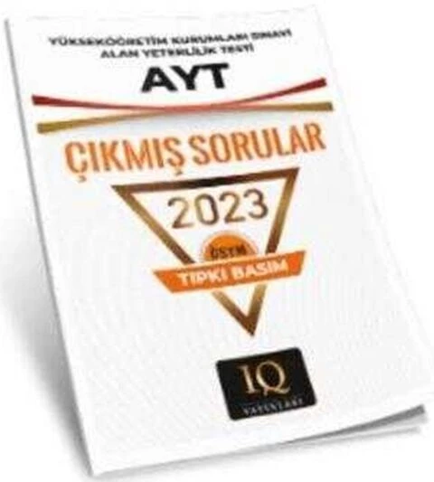 IQ Yayınları 2023 AYT ÖSYM Çıkmış Sorular ürün görseli 1