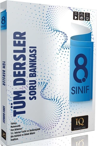 IQ Yayınları 8. Sınıf Tüm Dersler Soru Bankası IQ Yayınları ürün görseli 1